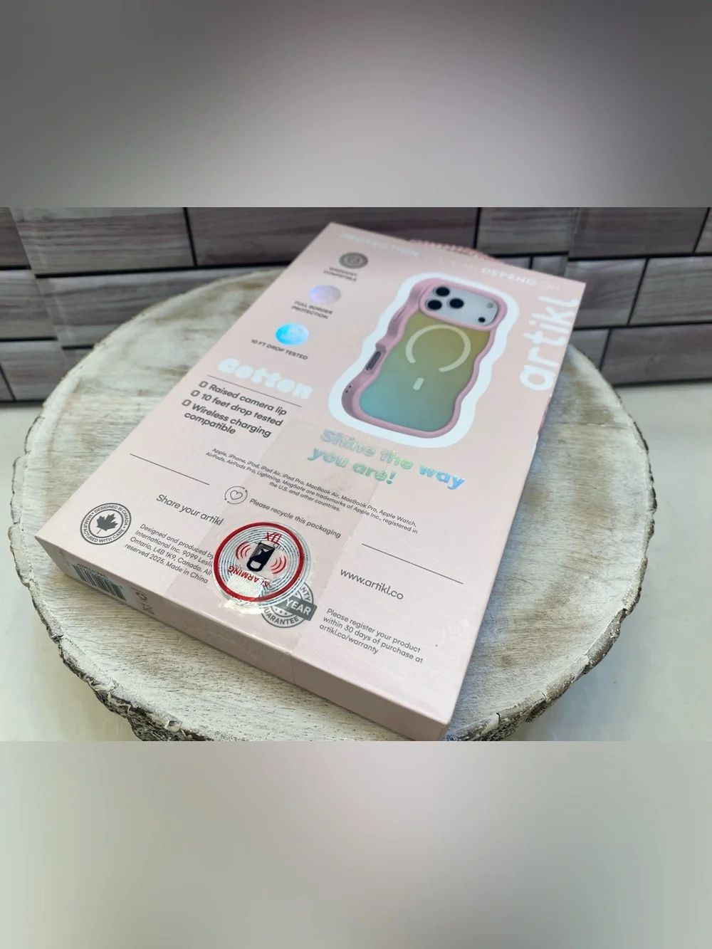 Artikl ❤️ iPhone 17 Pro Max Cotton Protective Wavy Case NIB**